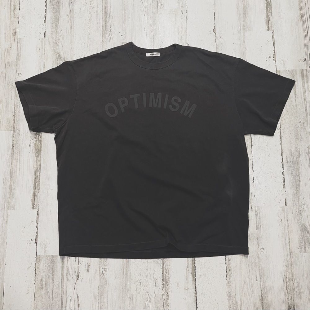 MadHappy OPTIMISM Boxy Short Sleeve Crewneck